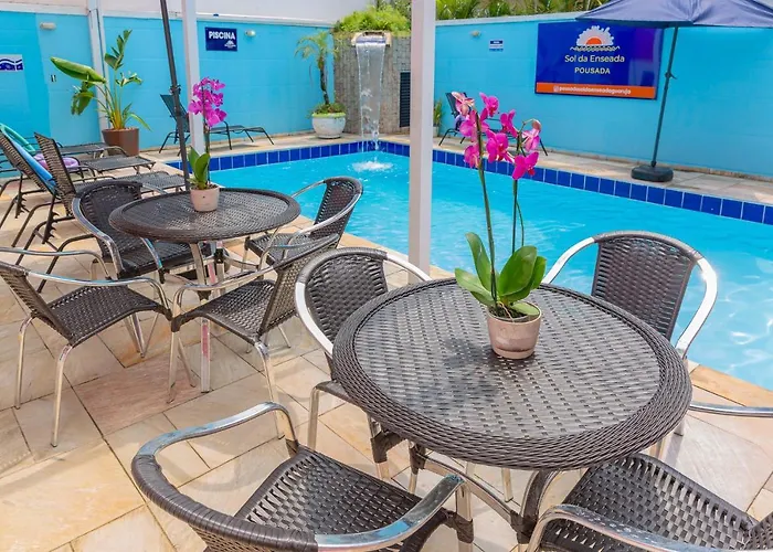 Pousada Sol da Enseada Guarujá Inn - Piscina Aquecida